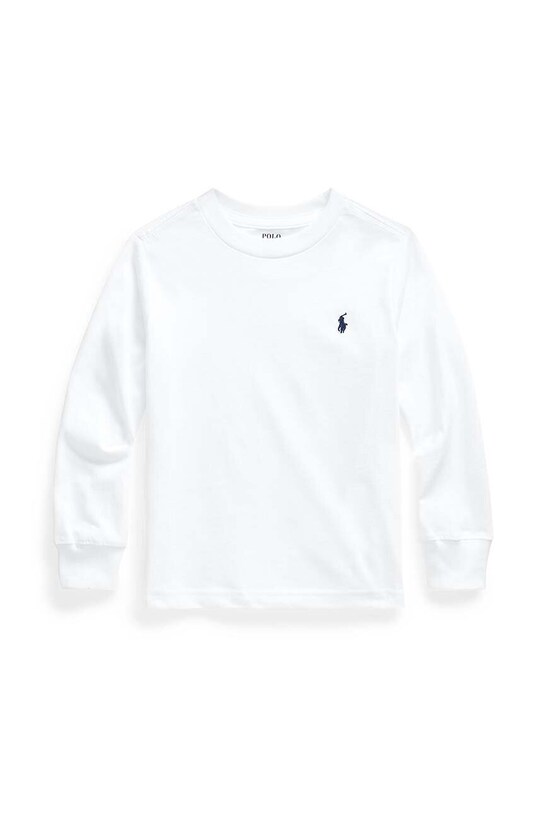 Polo Ralph Lauren longsleeve bawełniany dziecięcy bawełna biały 322843804004