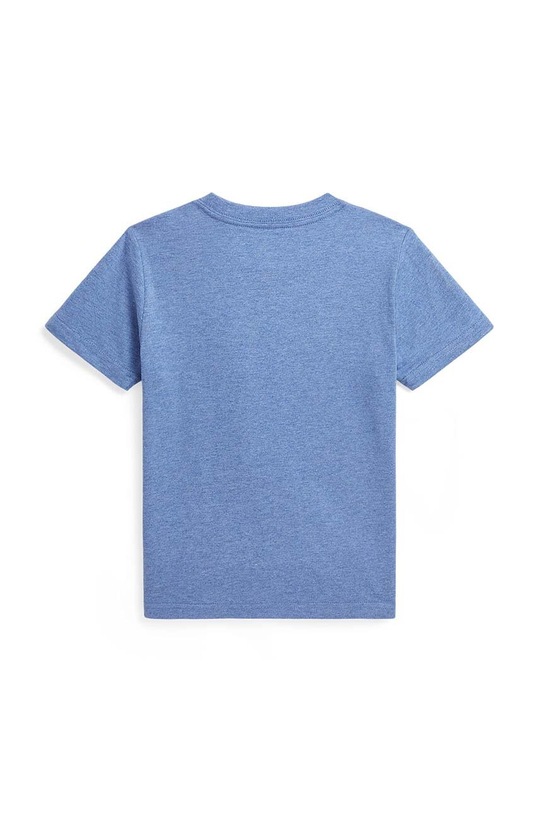 Polo Ralph Lauren t-shirt bawełniany dziecięcy 322853828036 niebieski AW24