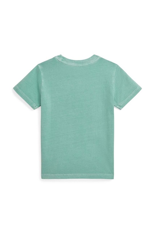 Polo Ralph Lauren t-shirt bawełniany dziecięcy 322941991001 zielony AW24
