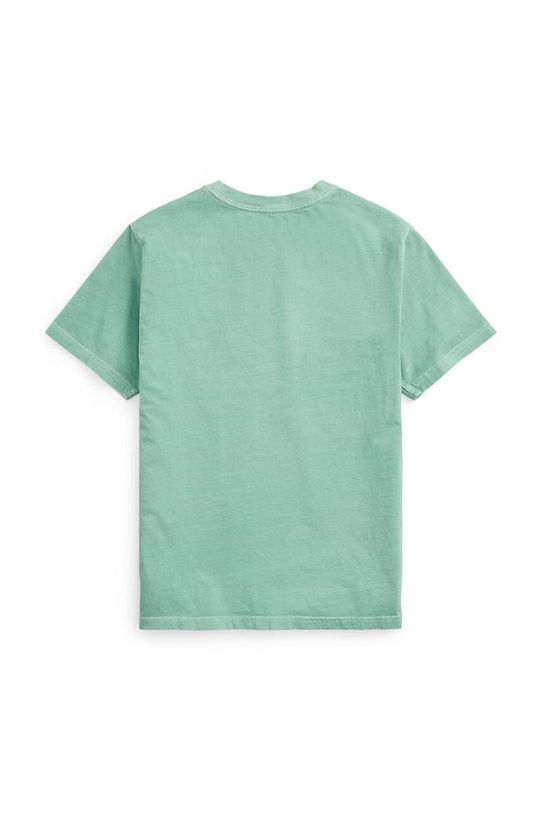 Polo Ralph Lauren tricou de bumbac pentru copii 323941991001 verde AW24