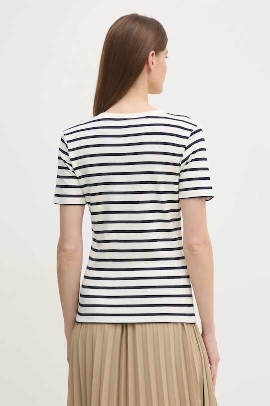 Oblečení Bavlněné tričko Tommy Hilfiger WW0WW40584 bílá