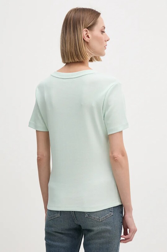 Odzież Tommy Hilfiger t-shirt bawełniany WW0WW40584 zielony