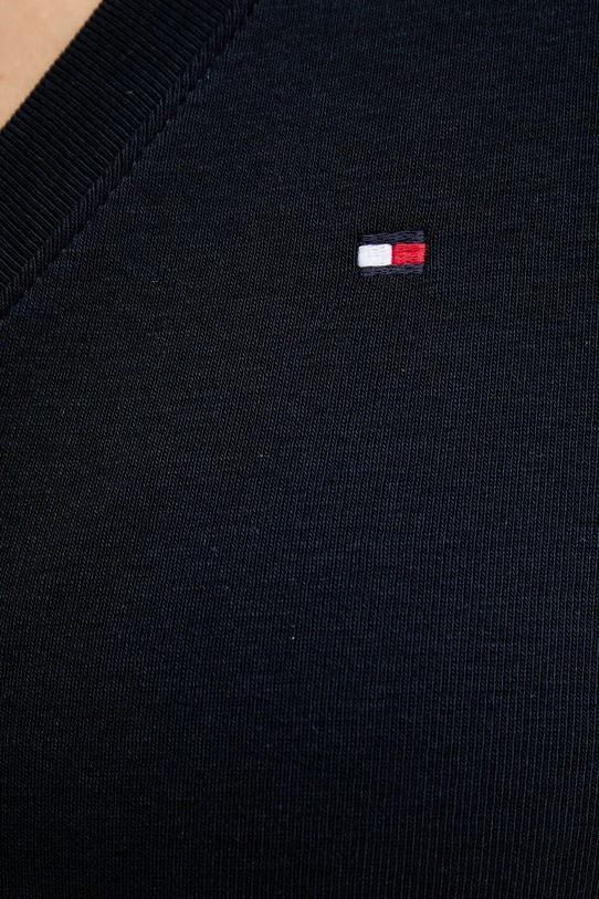 Бавовняна футболка Tommy Hilfiger WW0WW40584 блакитний