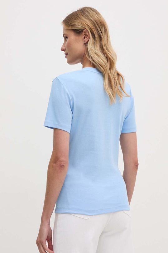 Odzież Tommy Hilfiger t-shirt bawełniany WW0WW40584 niebieski