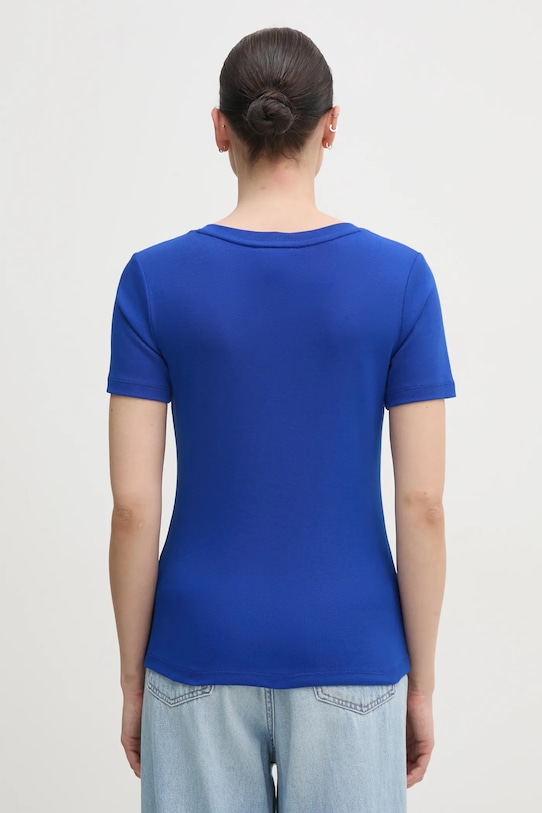 Odzież Tommy Hilfiger t-shirt bawełniany WW0WW40584 niebieski