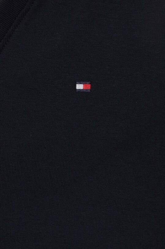 Oblečenie Bavlnené tričko Tommy Hilfiger WW0WW40584 tmavomodrá
