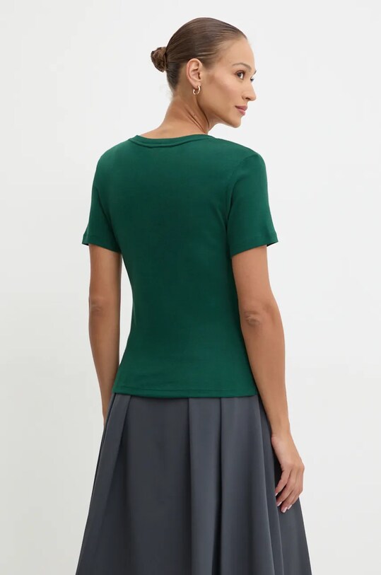 Хлопковая футболка Tommy Hilfiger WW0WW40584 зелёный AA00