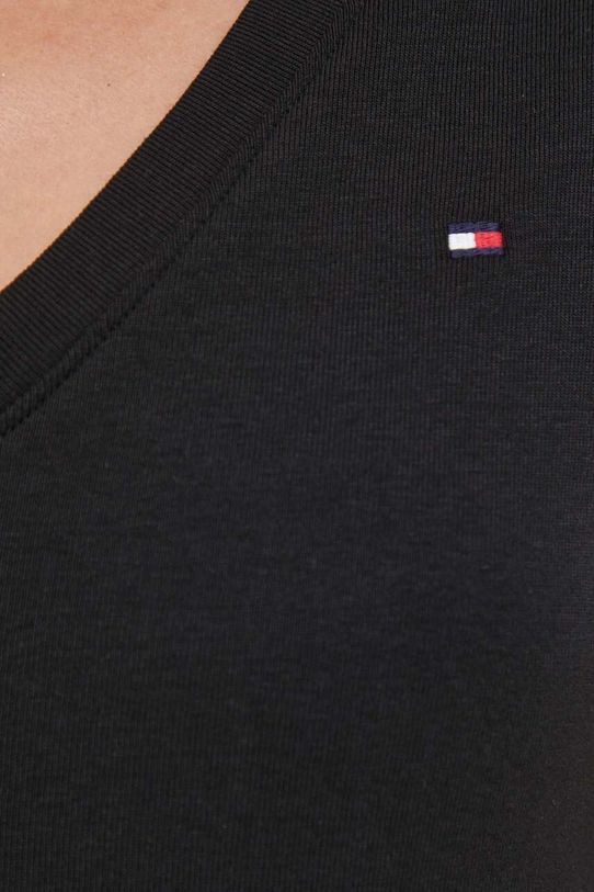 Tommy Hilfiger t-shirt bawełniany WW0WW40584 czarny