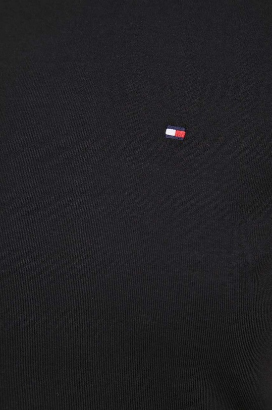 Бавовняна футболка Tommy Hilfiger WW0WW40586 чорний