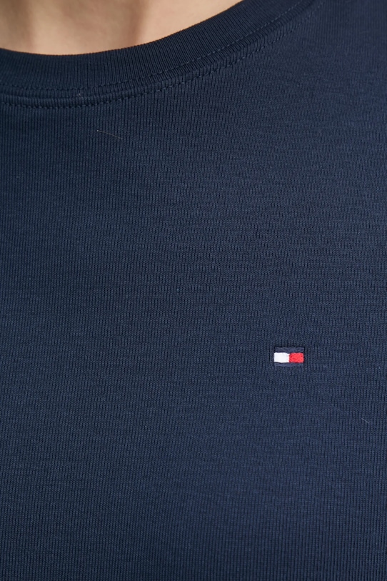 Tommy Hilfiger t-shirt bawełniany WW0WW40587 granatowy