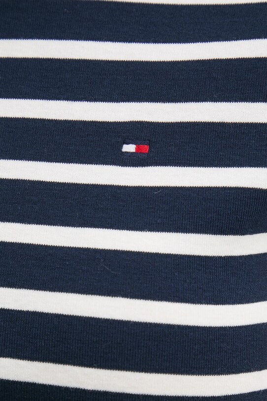 Хлопковая футболка Tommy Hilfiger WW0WW40587 тёмно-синий