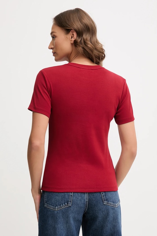 Abbigliamento Tommy Hilfiger t-shirt in cotone WW0WW40587 granata