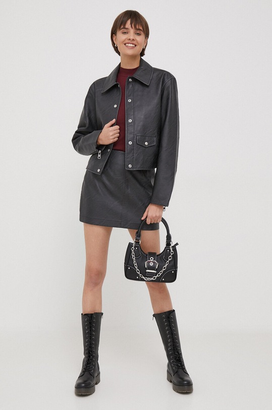 Tommy Hilfiger top WW0WW41027 bordowy SS24