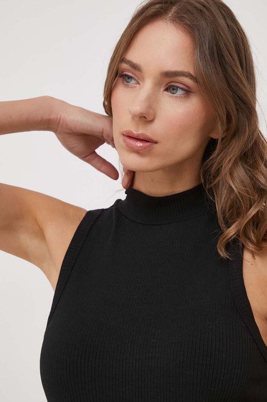 Odzież Tommy Hilfiger top WW0WW41027 czarny