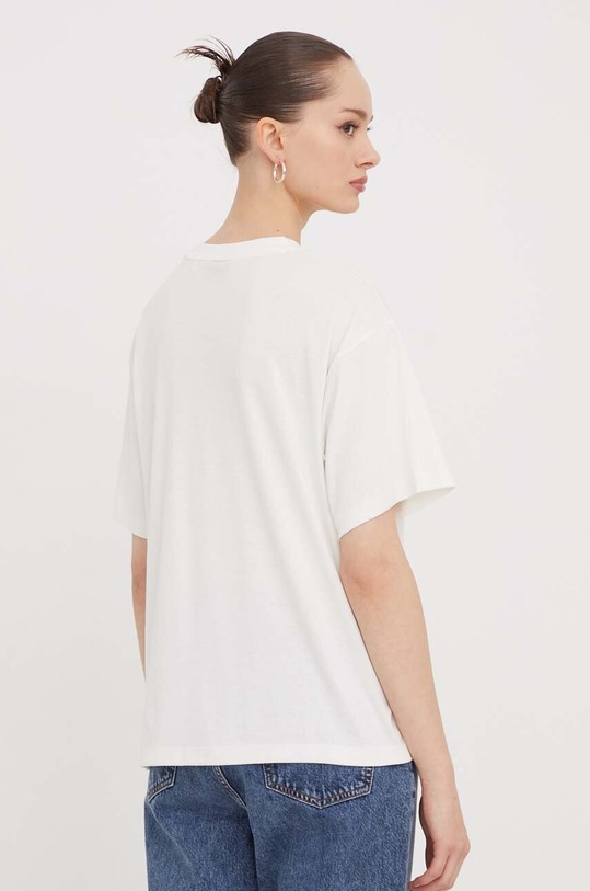 Odzież HUGO t-shirt bawełniany 50508717 beżowy