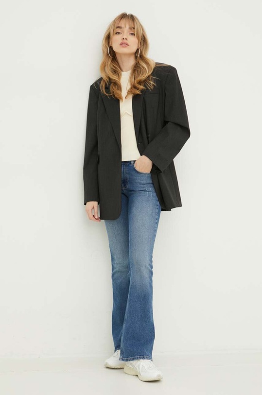 Svetr HUGO 50507944 béžová SS24