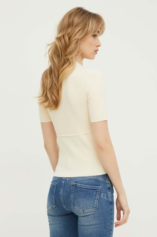 Oblečení Svetr HUGO 50507944 béžová