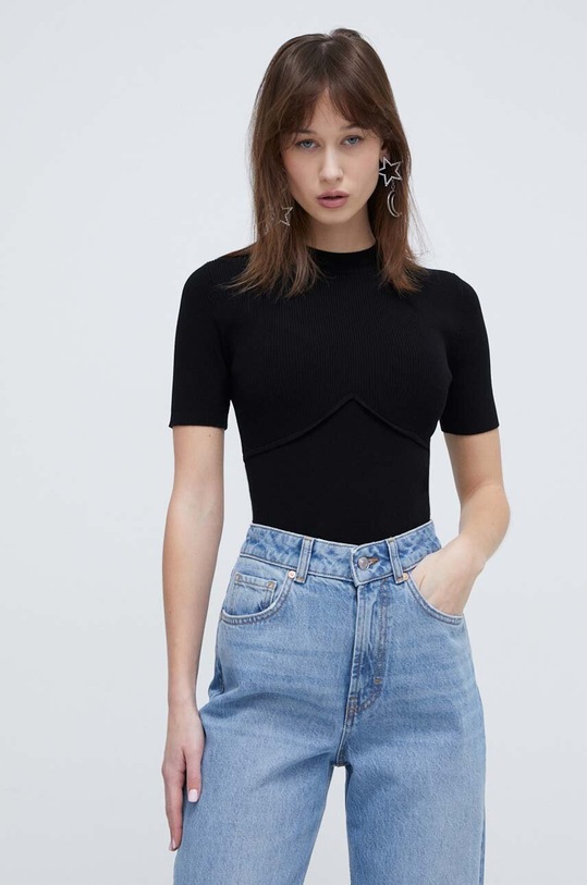 Svetr HUGO 50507944 černá SS24