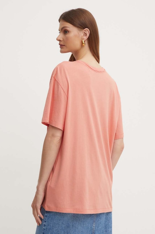 Одежда Хлопковая футболка Boss Orange 50506970 оранжевый