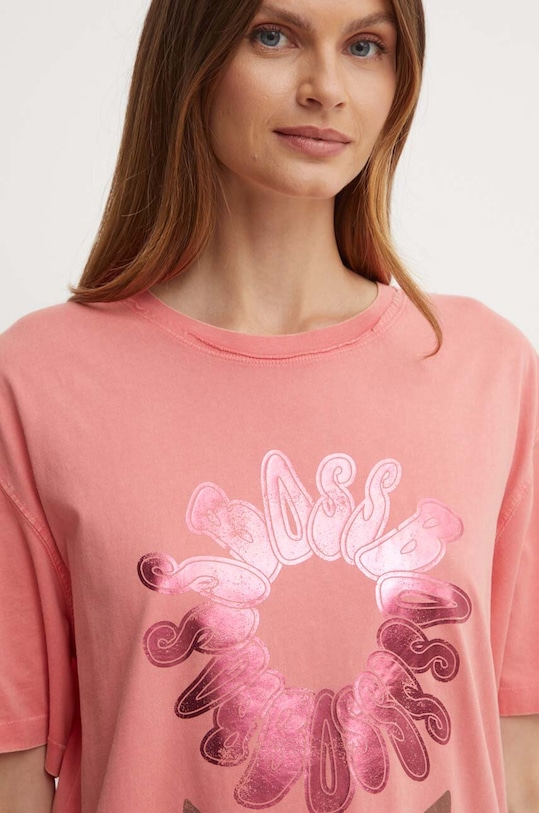 Boss Orange tricou din bumbac portocaliu 50506970