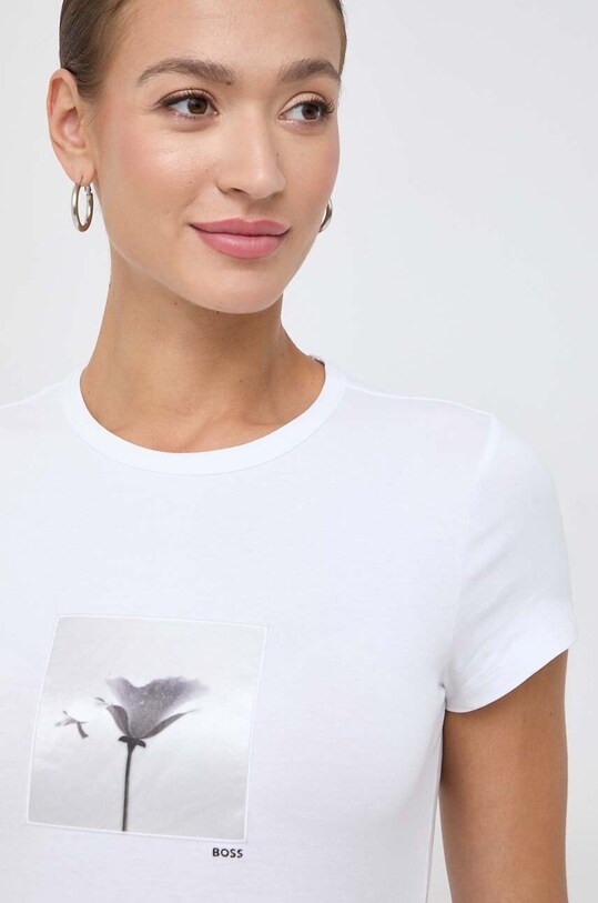 BOSS t-shirt biały 50508498