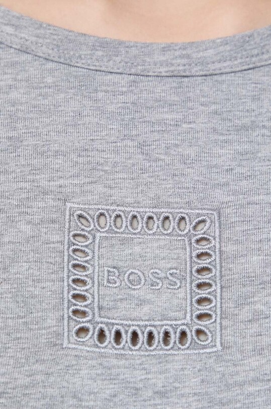 Tričko BOSS 50508498 sivá