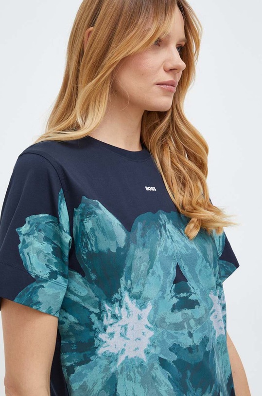 BOSS tricou din bumbac bleumarin 50517678