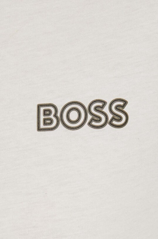 BOSS tricou din bumbac bej 50517925