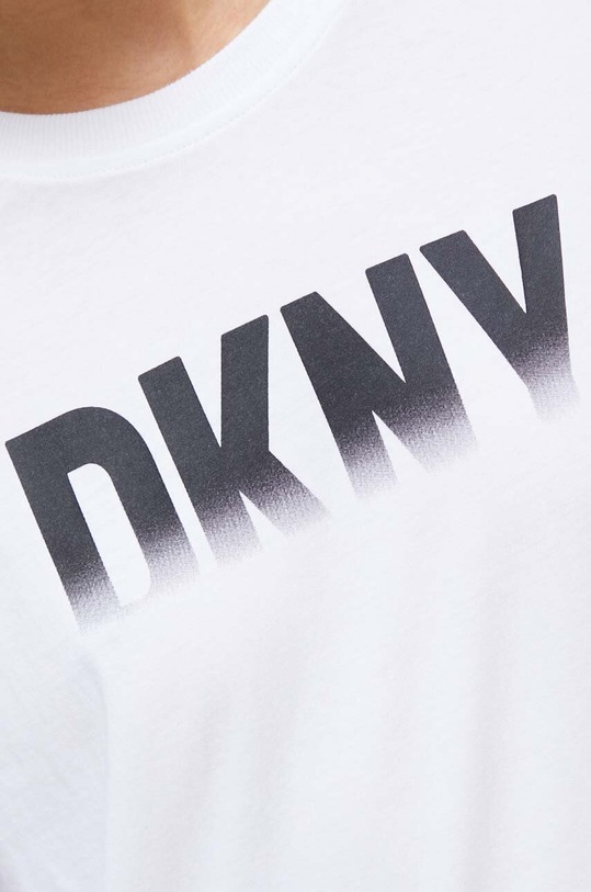 Bavlnené tričko Dkny DP3T9626 biela