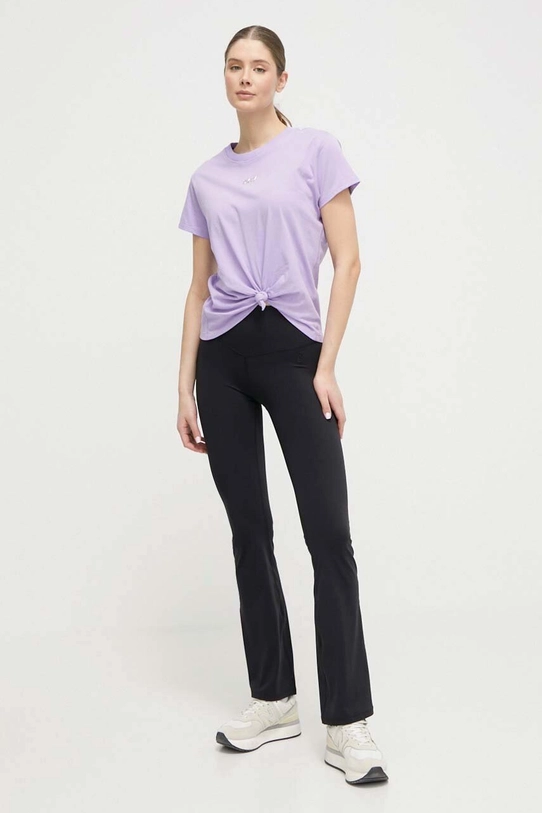 Dkny tricou din bumbac DP3T8521 violet SS24