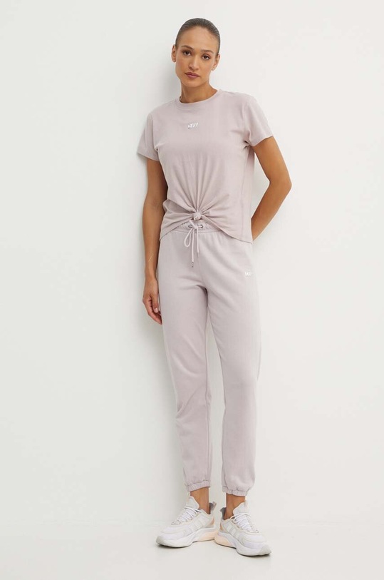 Dkny tricou din bumbac DP3T8521 violet SS24