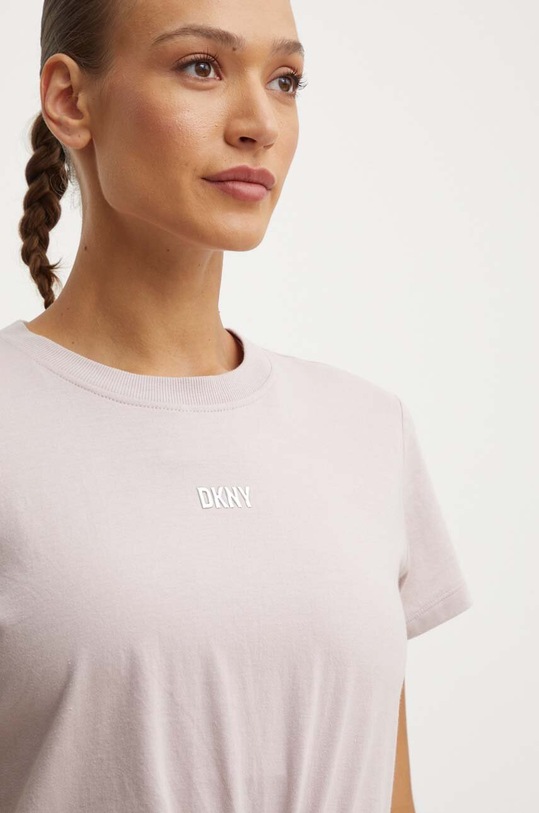 Dkny tricou din bumbac violet DP3T8521