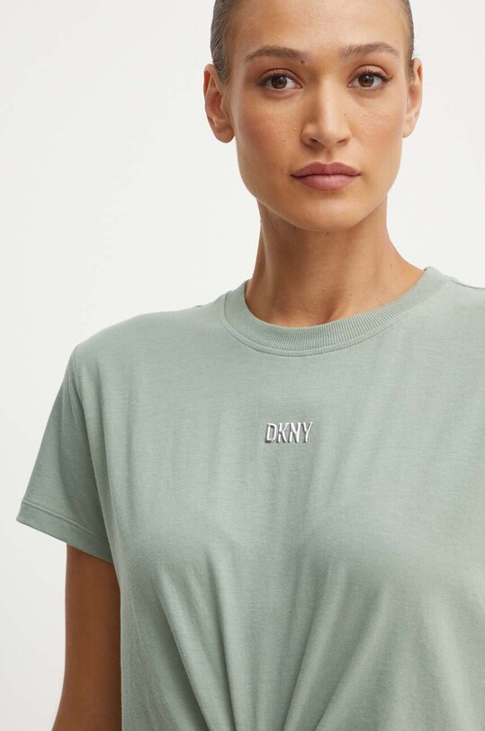 Dkny tricou din bumbac verde DP3T8521