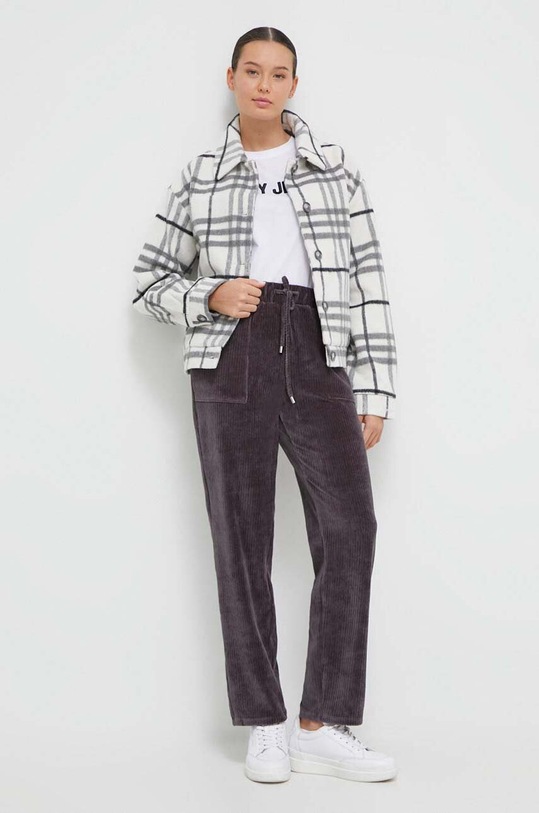Μπλουζάκι DKNY E31FUDNA λευκό SS24