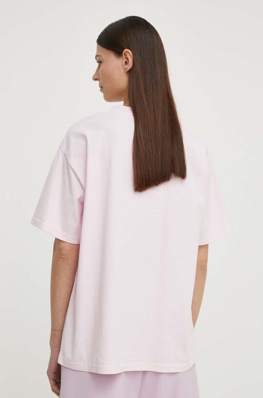 Îmbrăcăminte Samsoe Samsoe tricou din bumbac F23200050 roz