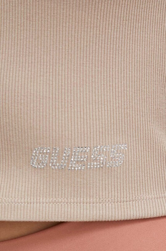 Tričko Guess EDIE V4RP10.K8RT2 béžová