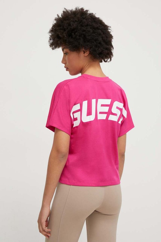 Odzież Guess t-shirt DEANA V4RI09.KC2Z0 fioletowy