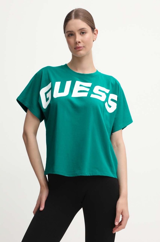Guess t-shirt pozostałe zielony V4RI09.KC2Z0