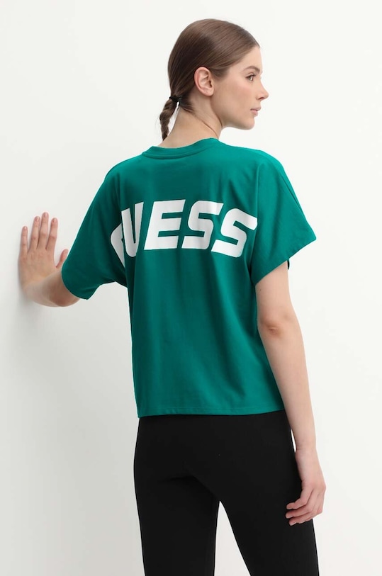 Odzież Guess t-shirt V4RI09.KC2Z0 zielony