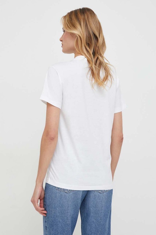 Bavlněné tričko Calvin Klein K20K206967 bílá SS24
