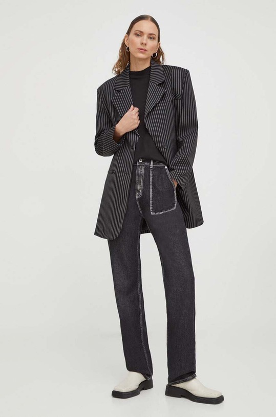 Бавовняна футболка G-Star D24215.C954 чорний SS24