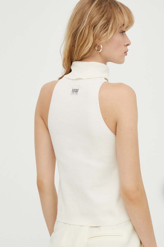 Oblečení Bavlněná vesta G-Star D24007.D487 béžová
