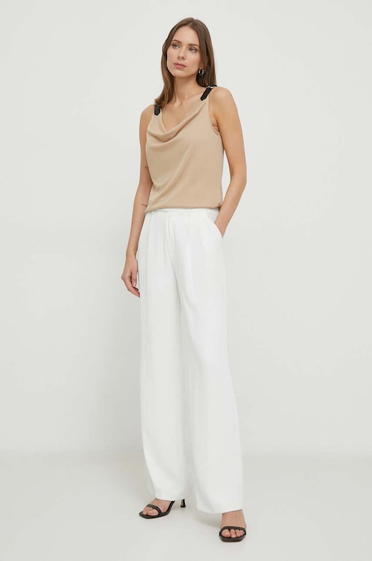 Lauren Ralph Lauren bluzka 200871576 beżowy SS24