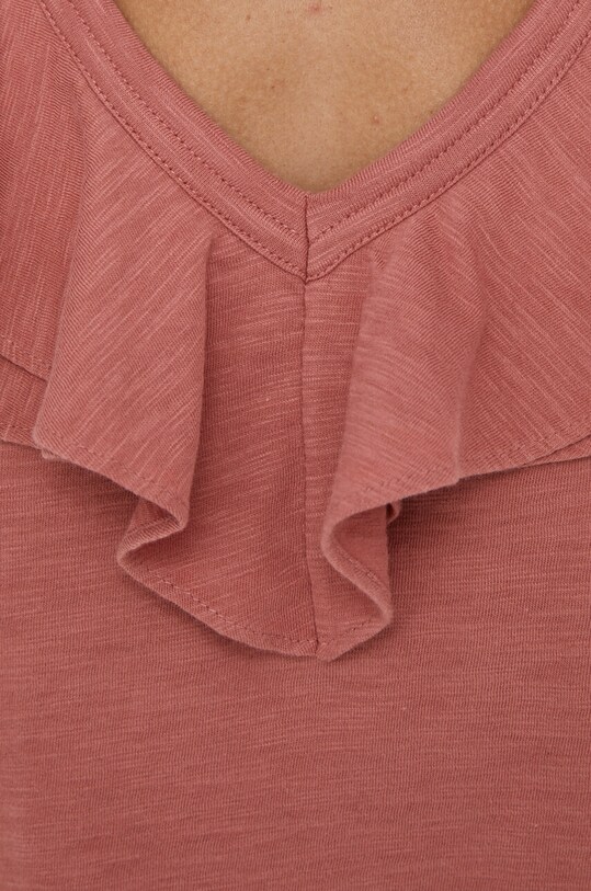 Lauren Ralph Lauren t-shirt bawełniany 200925903 różowy