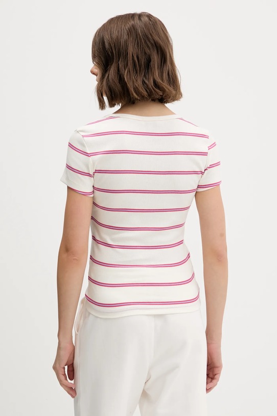 Odzież Tommy Jeans t-shirt DW0DW17385 beżowy