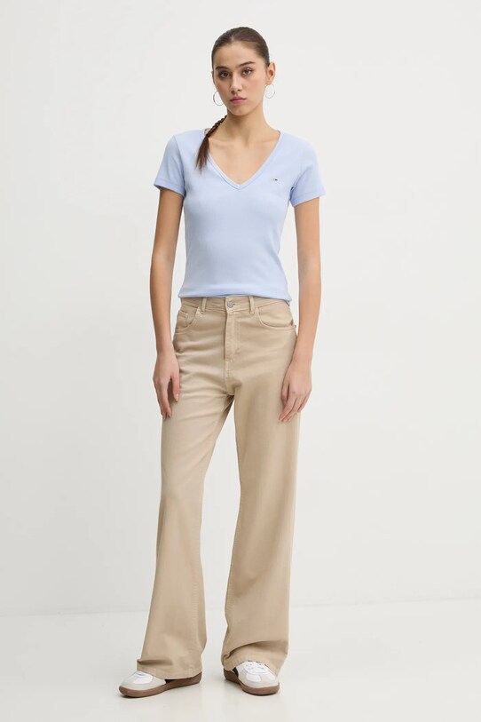 Футболка Tommy Jeans DW0DW17385 блакитний AA00