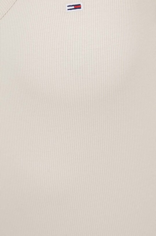 Футболка Tommy Jeans бежевый DW0DW17385
