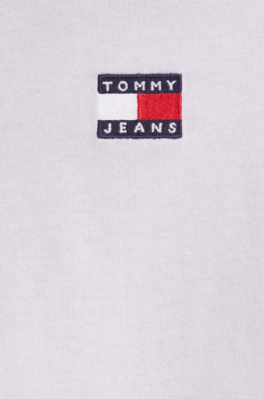 Tommy Jeans t-shirt DW0DW17391 fioletowy