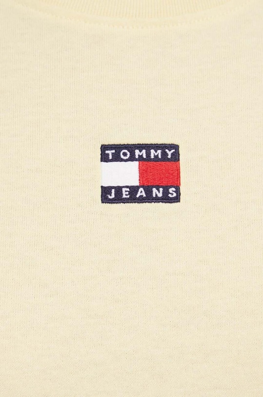 Tommy Jeans t-shirt żółty DW0DW17391