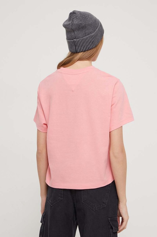 Oblečenie Tričko Tommy Jeans DW0DW17391 ružová